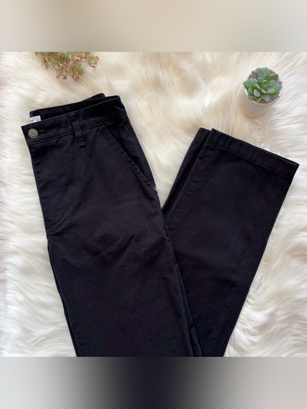 Aritzia TNA High Waisted Greenwich Carpenter Pants